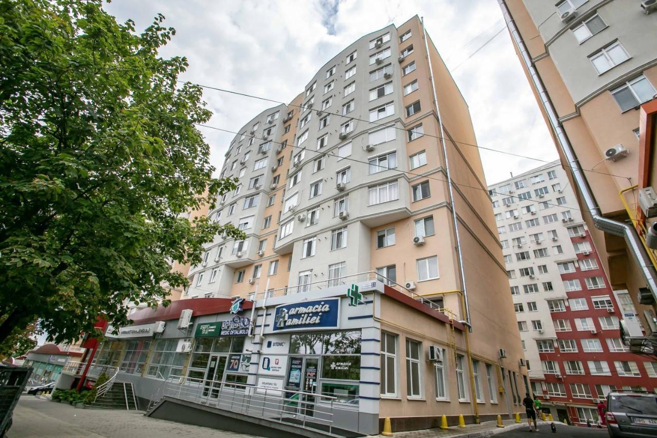 Apartament De Lux Cu 2 Camere Si Living Kişinev Dış mekan fotoğraf